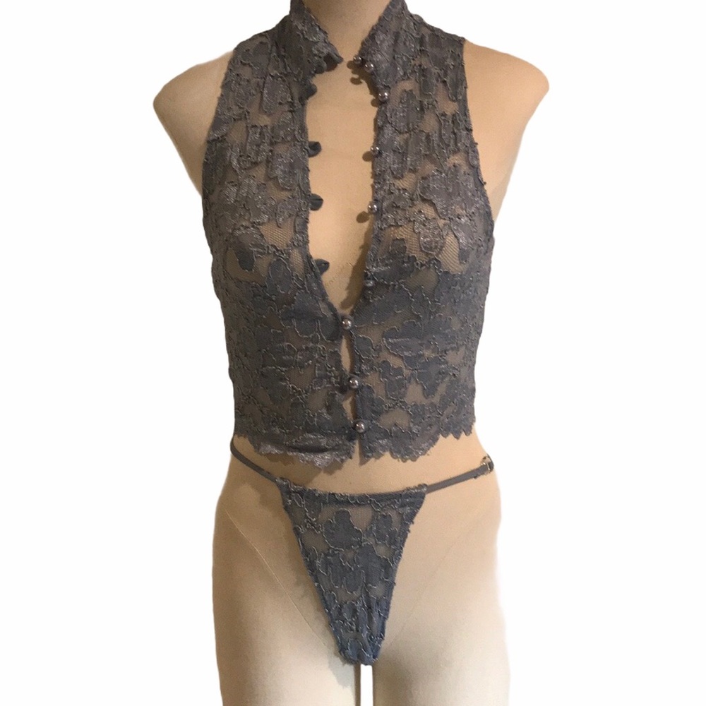 New Michi 2 Pc Lace Lingerie Set NWOT